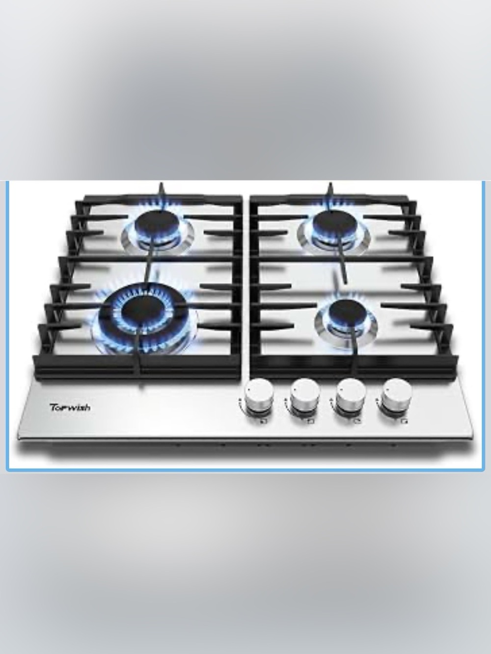 BNIB 24 Inch Gas Cooktop, 4 Burners 27,400 BTU Built-in Gas Stove Top